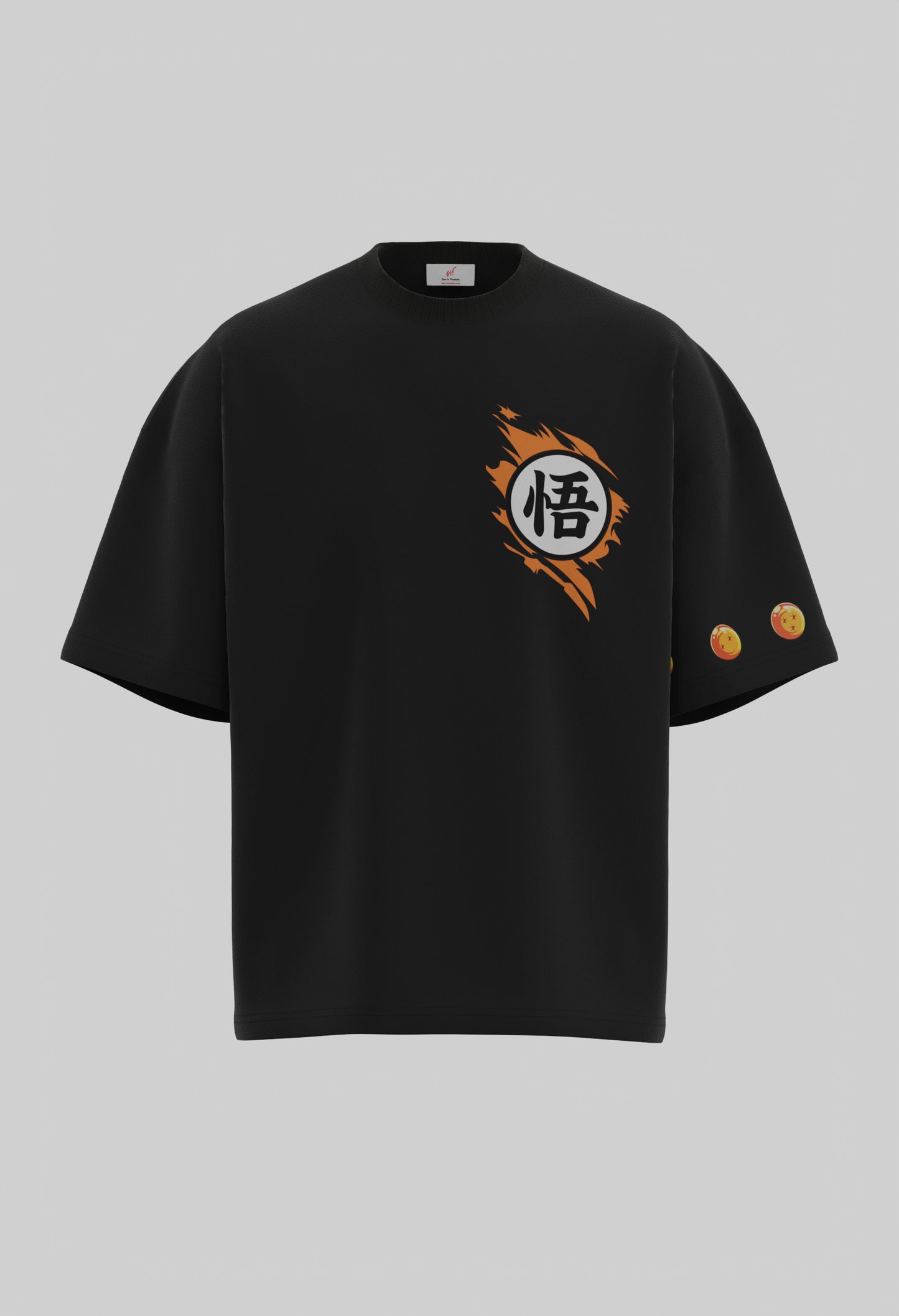 Goku super saiyan | Unisex Printed Oversized T-Shirts