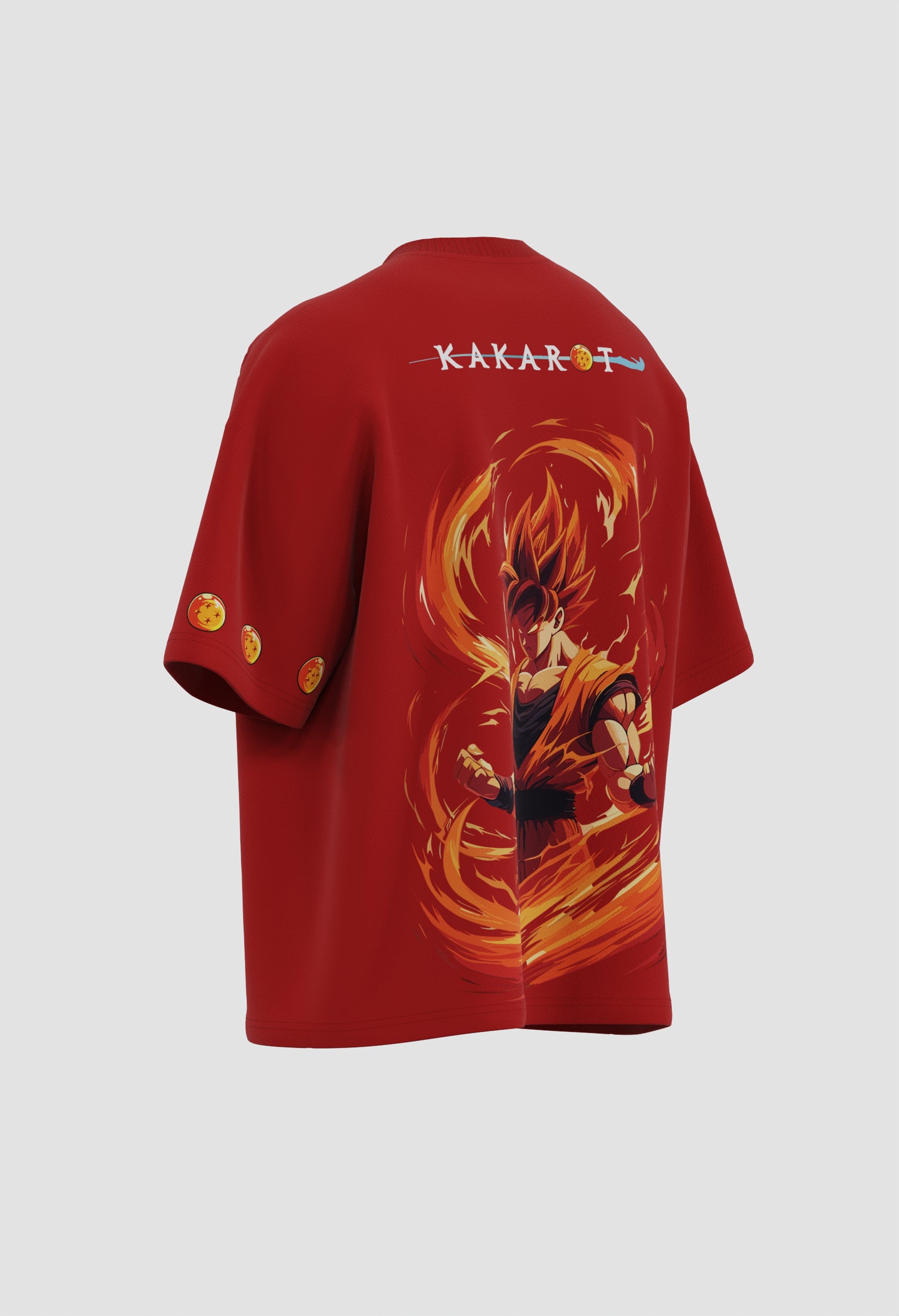 Goku super saiyan | Unisex Printed Oversized T-Shirts