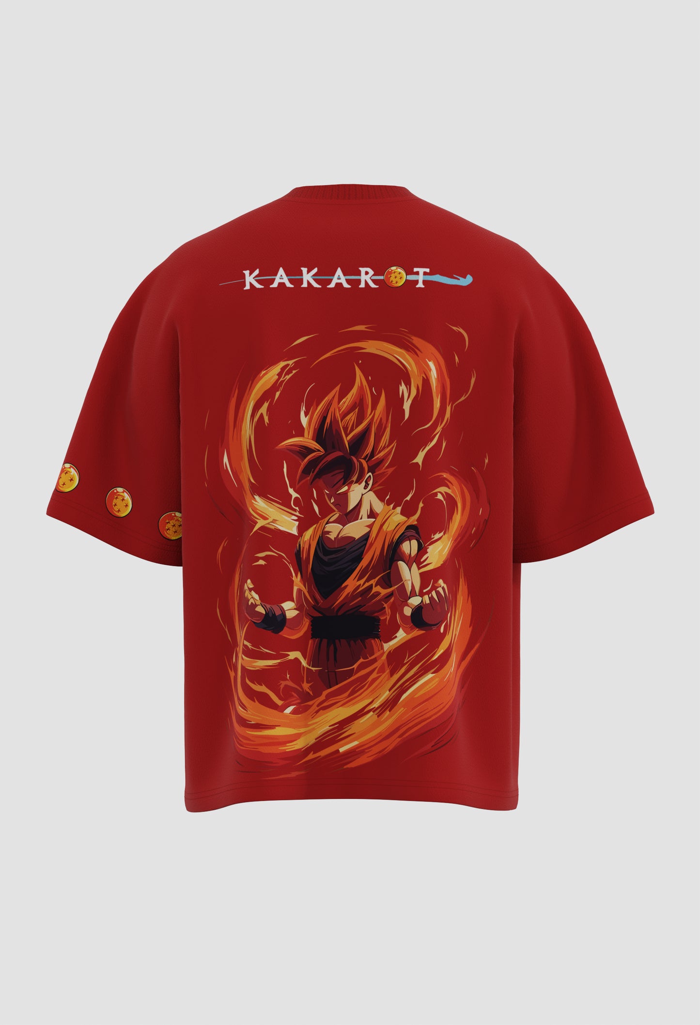 Goku super saiyan | Unisex Printed Oversized T-Shirts