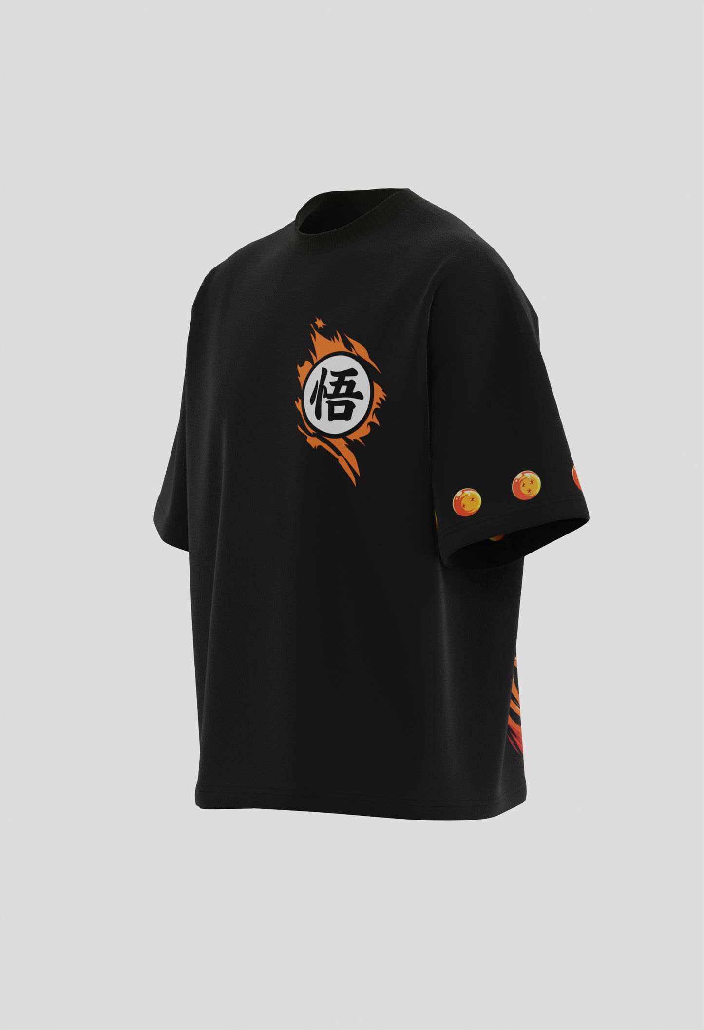 Goku super saiyan | Unisex Printed Oversized T-Shirts