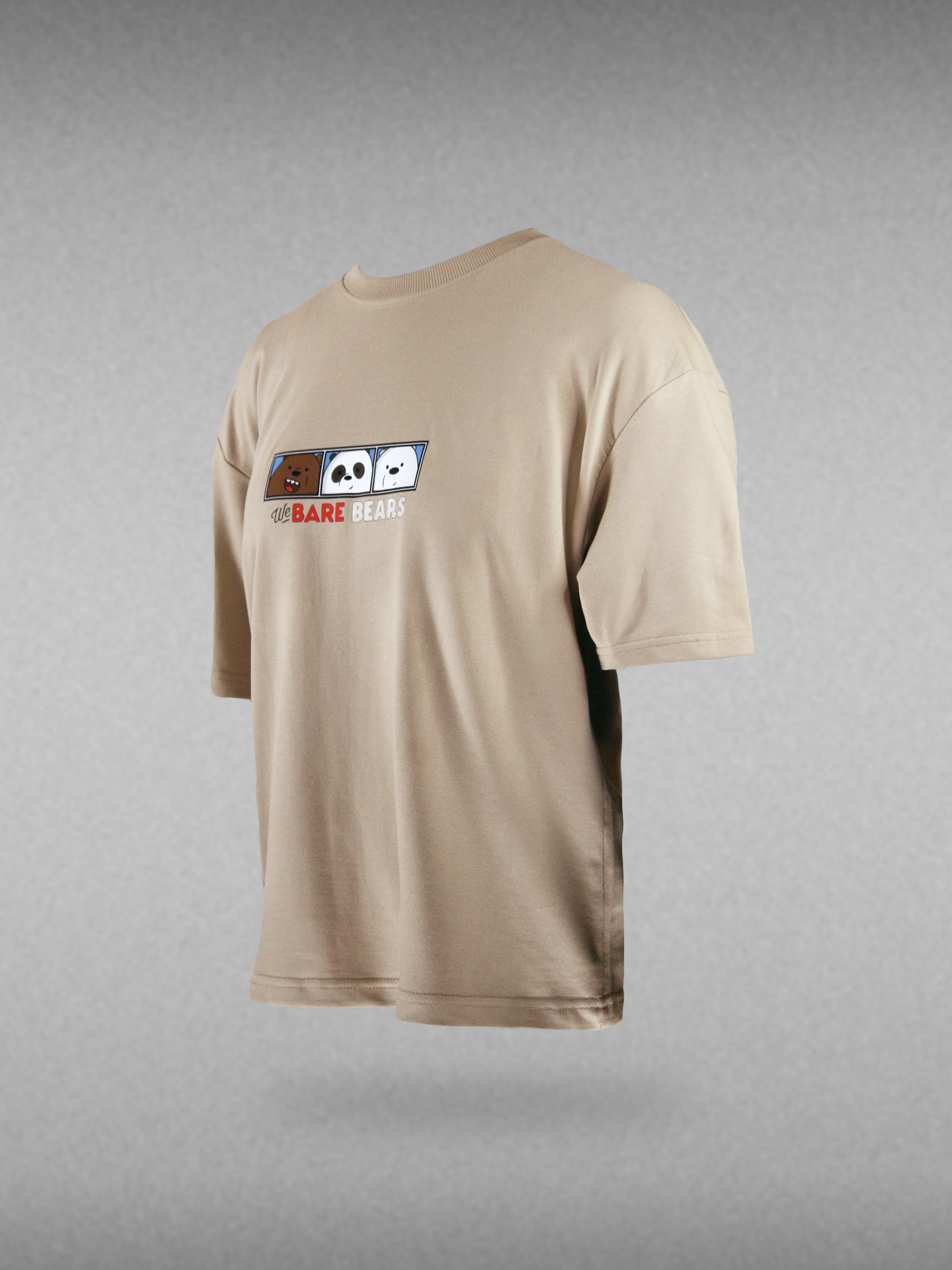 Bare Bears | Unisex Printed Oversized T-Shirts