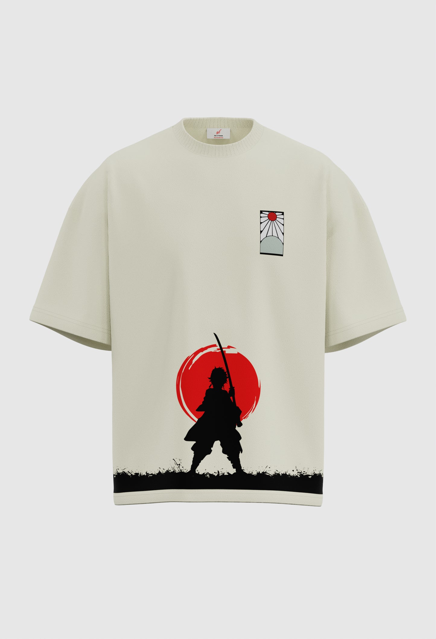 Demon slayer team | Unisex Printed Oversized T-Shirts