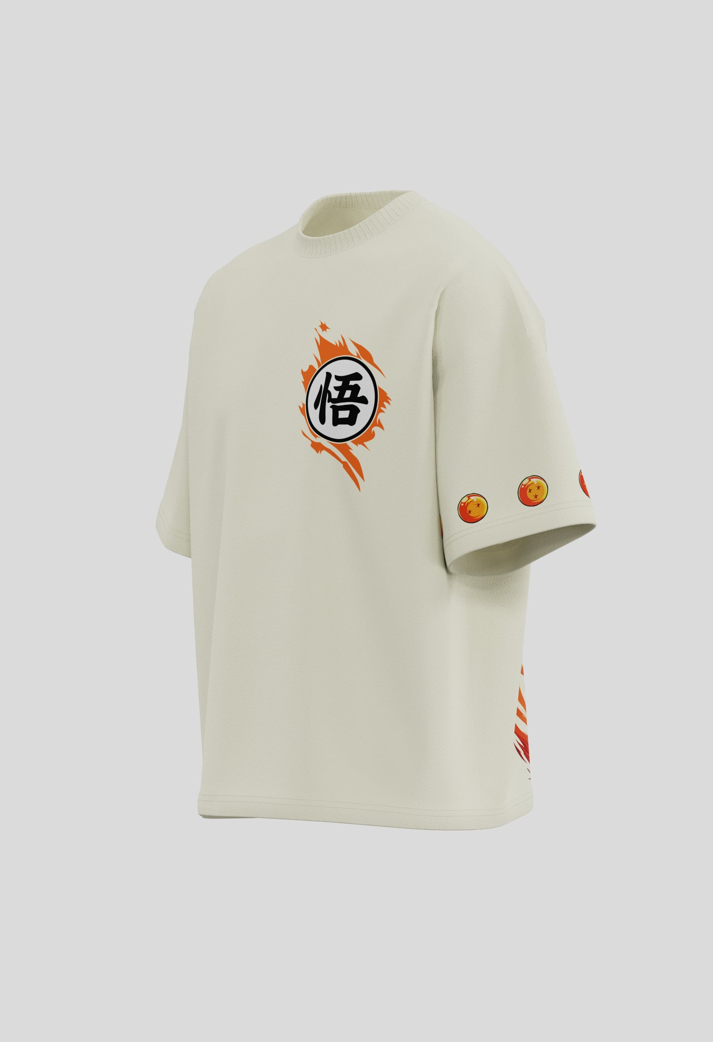 Goku super saiyan | Unisex Printed Oversized T-Shirts