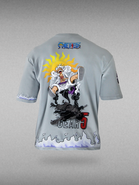 Luffy 5th Gear | Unisex Printed Oversized T-Shirts