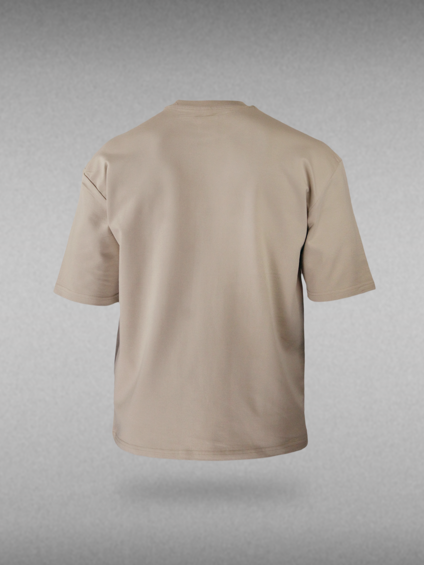 Plain Beige Oversized T-shirt