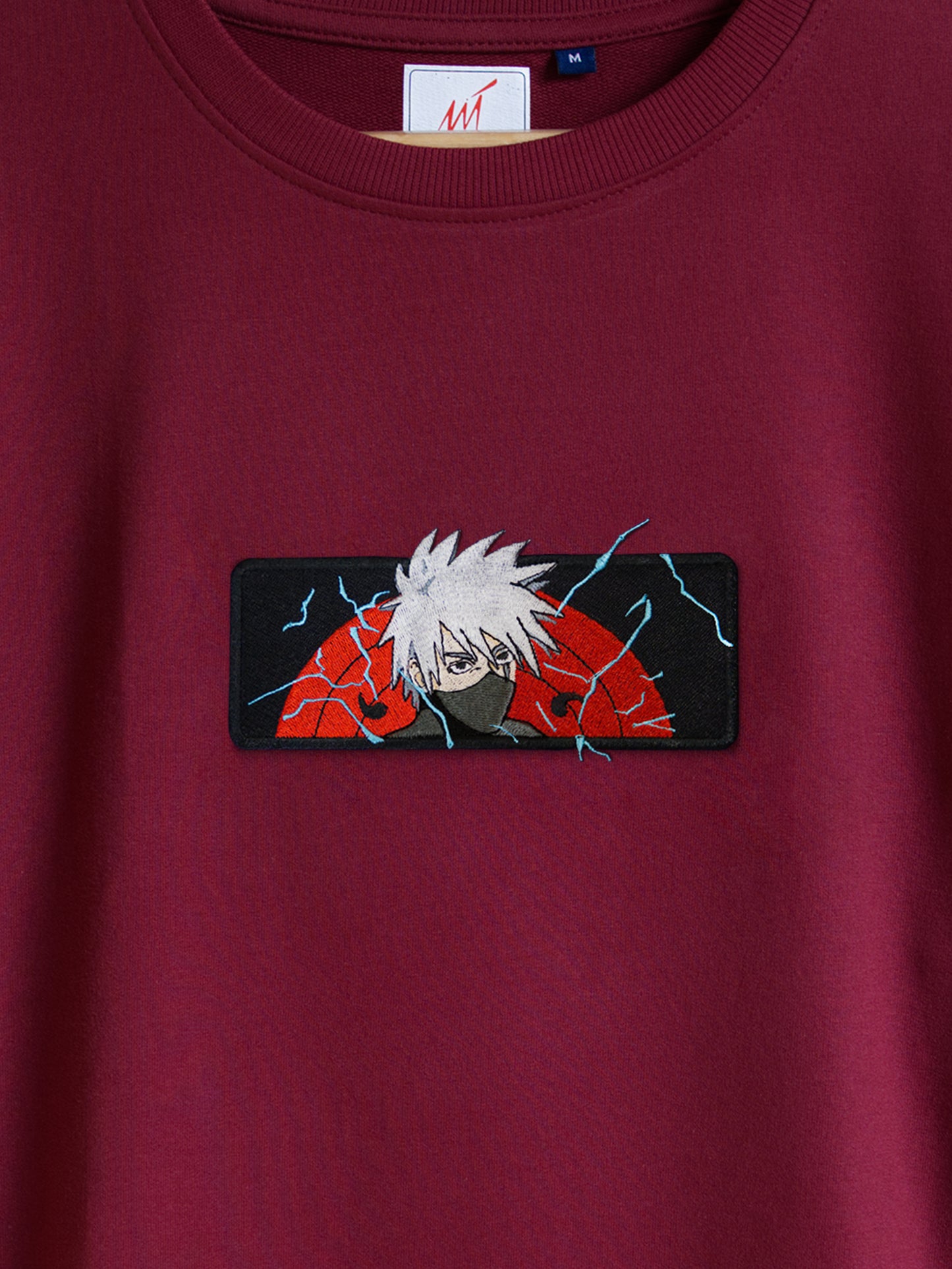 Kakashi Embroidered T-shirt (Oversized)