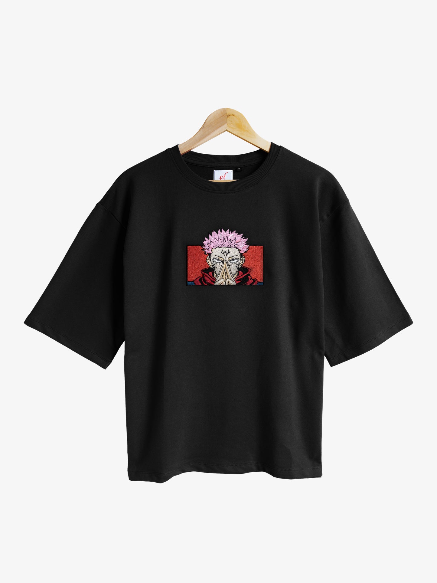 Sukuna Embroidered T-shirt (Oversized)