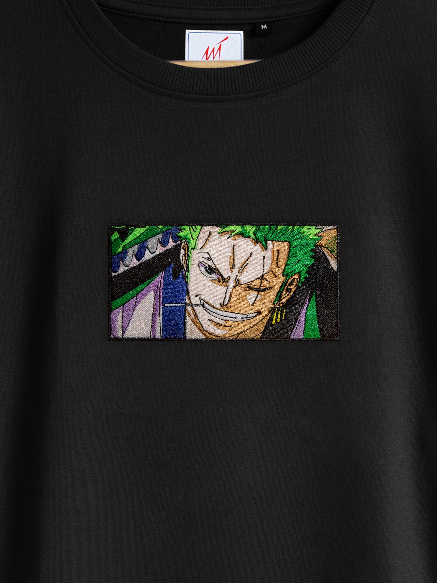 Zoro Embroidered T-shirt (Oversized)