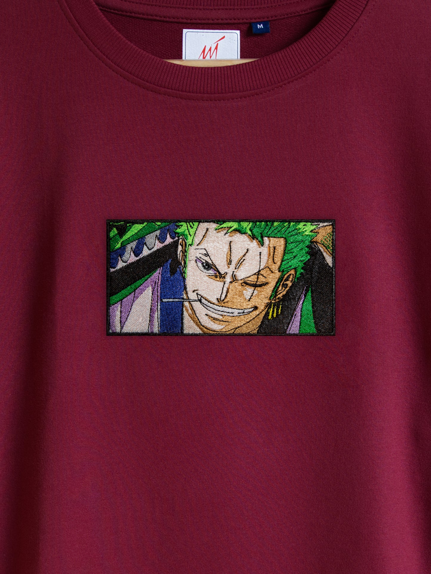 Zoro Embroidered T-shirt (Oversized)