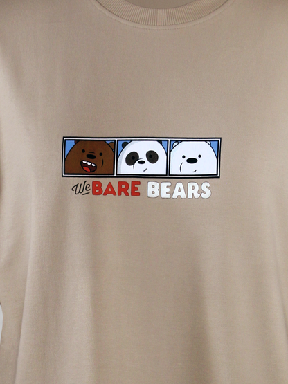 Bare Bears | Women's Print Oversized T-Shirt