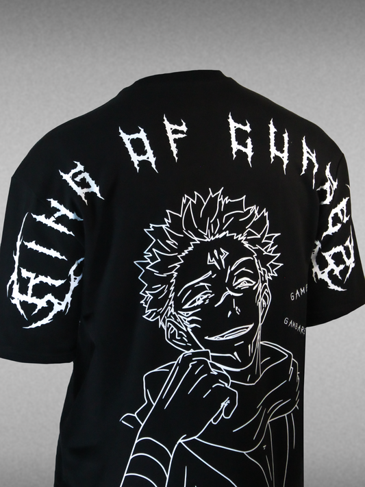 Sukuna King of Curses | Mens's Print Oversized T-Shirt