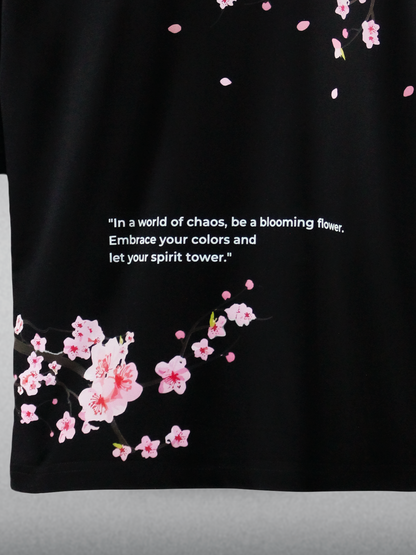 Sakura bloom | Women's Print Oversized T-Shirt