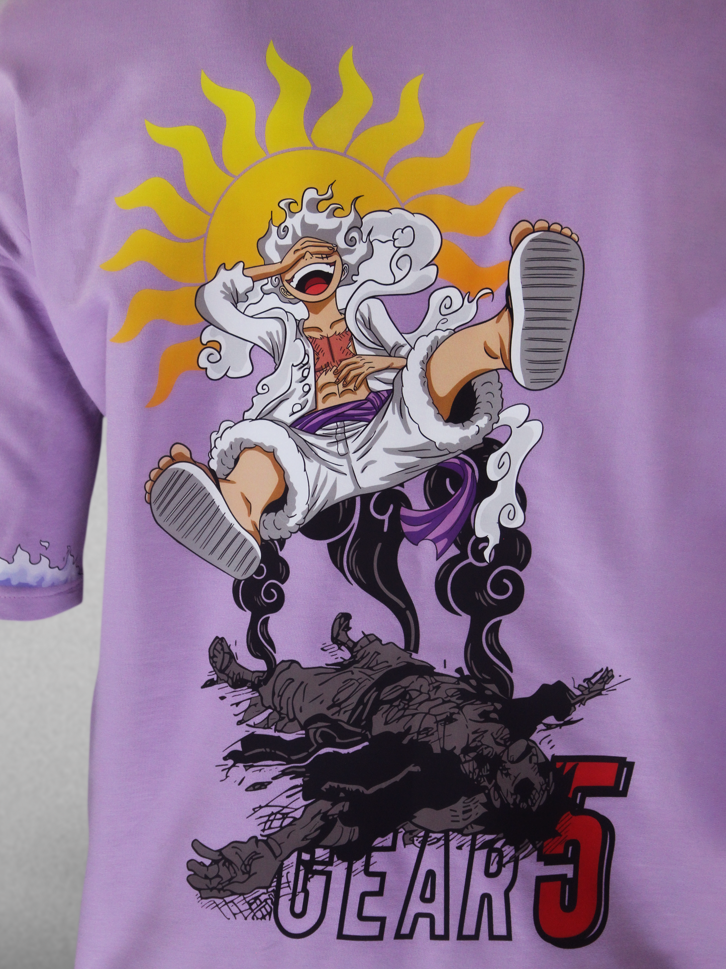 Luffy 5th Gear | Men's Print Oversized T-Shirt