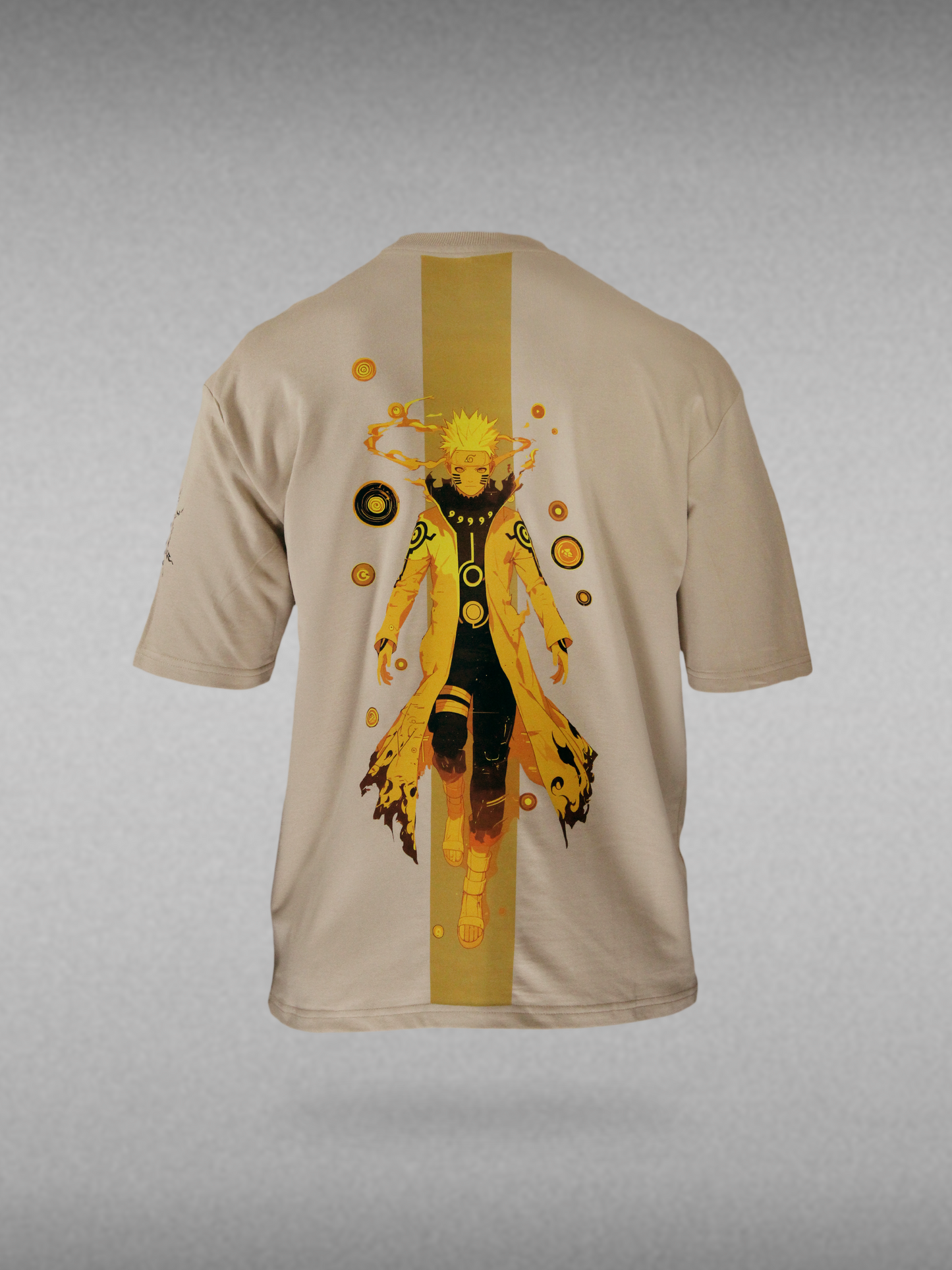 Naruto Sage mode | Men's Print Oversized T-Shirt