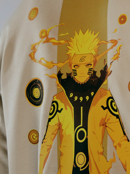 Naruto Sage mode | Men's Print Oversized T-Shirt