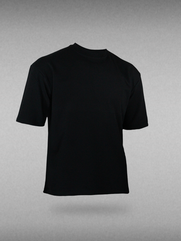 Plain black Oversized T-shirt