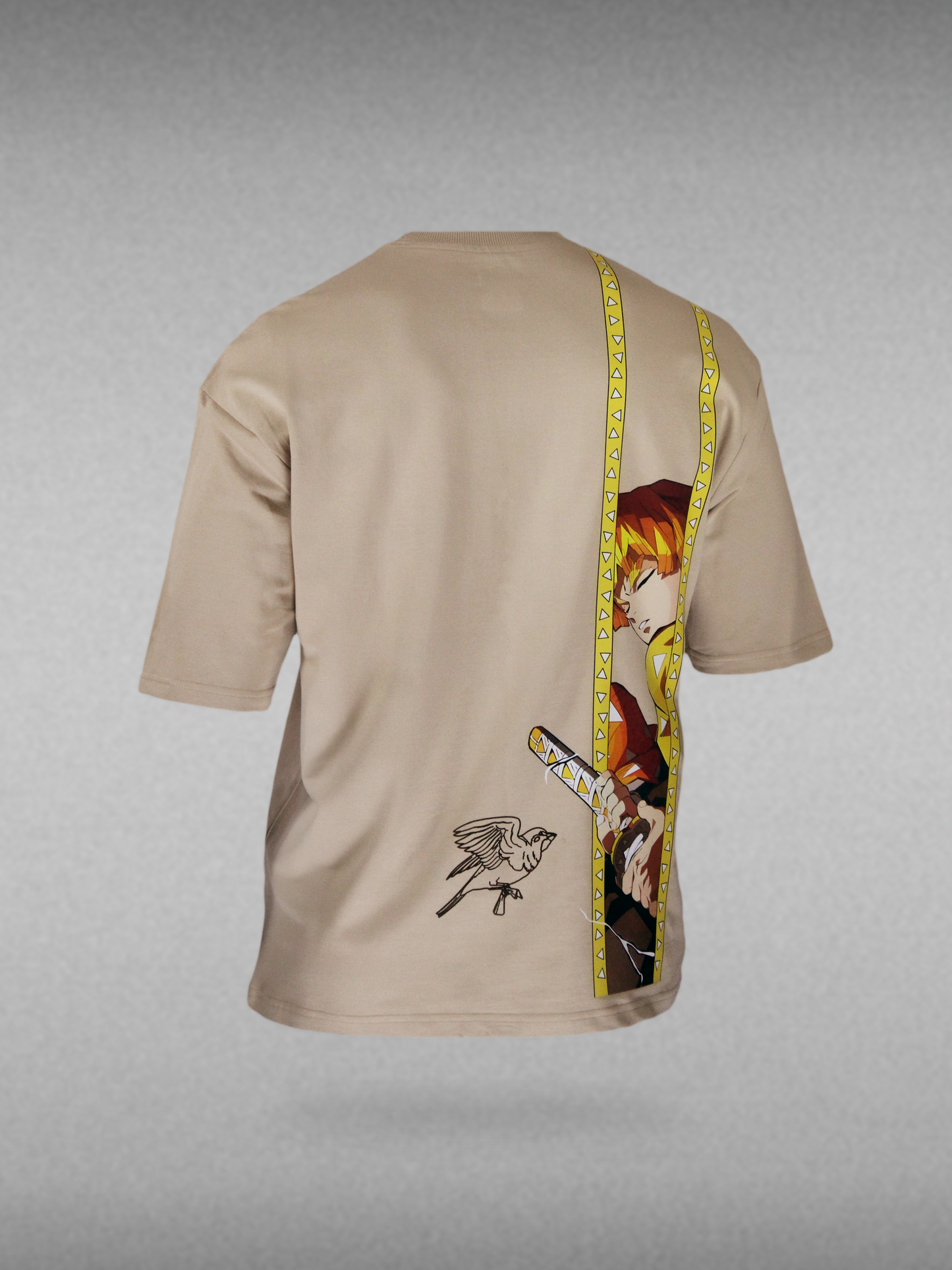 Zenitsu Thunder breathing | Mens's Print Oversized T-Shirt