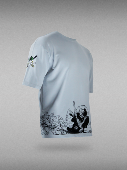 Zoro's Oni-Giri | Mens's Print Oversized T-Shirt