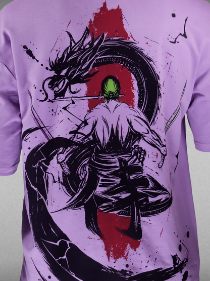 Zoro's Oni-Giri | Mens's Print Oversized T-Shirt