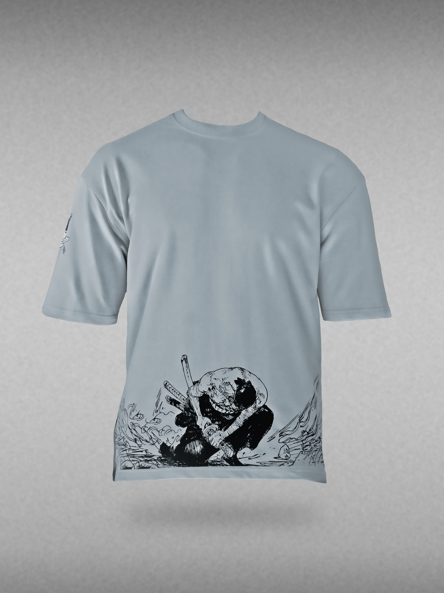 Zoro's Oni-Giri | Mens's Print Oversized T-Shirt